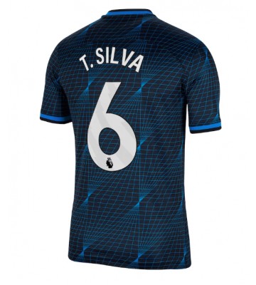 Chelsea Thiago Silva #6 Replica Away Stadium Shirt 2023-24 Short Sleeve
